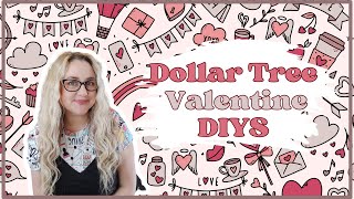 💋SWEET Dollar Tree Valentine DIYs | Decorate on a Budget