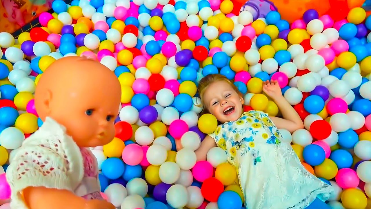 Stacy at Indoor Playground - YouTube