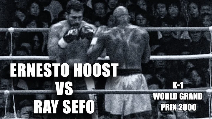 Ernesto Hoost vs Ray Sefo K 1 World Grand Prix 2000