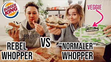 Rebel Whopper im Test - Burger King Mukbang I Meggyxoxo