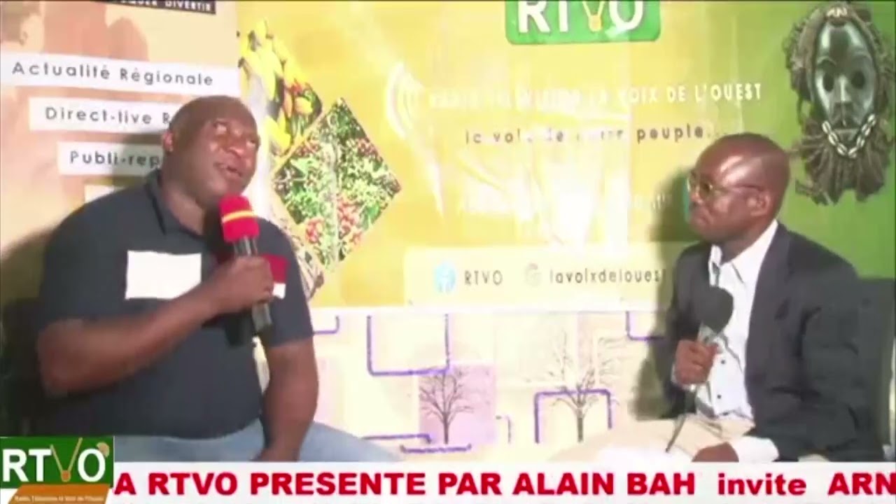 ÉMISSION LES GRANDE QUESTIONS DE LA RTVO       INVITE  ARNAUD DOH  SG ADEWE