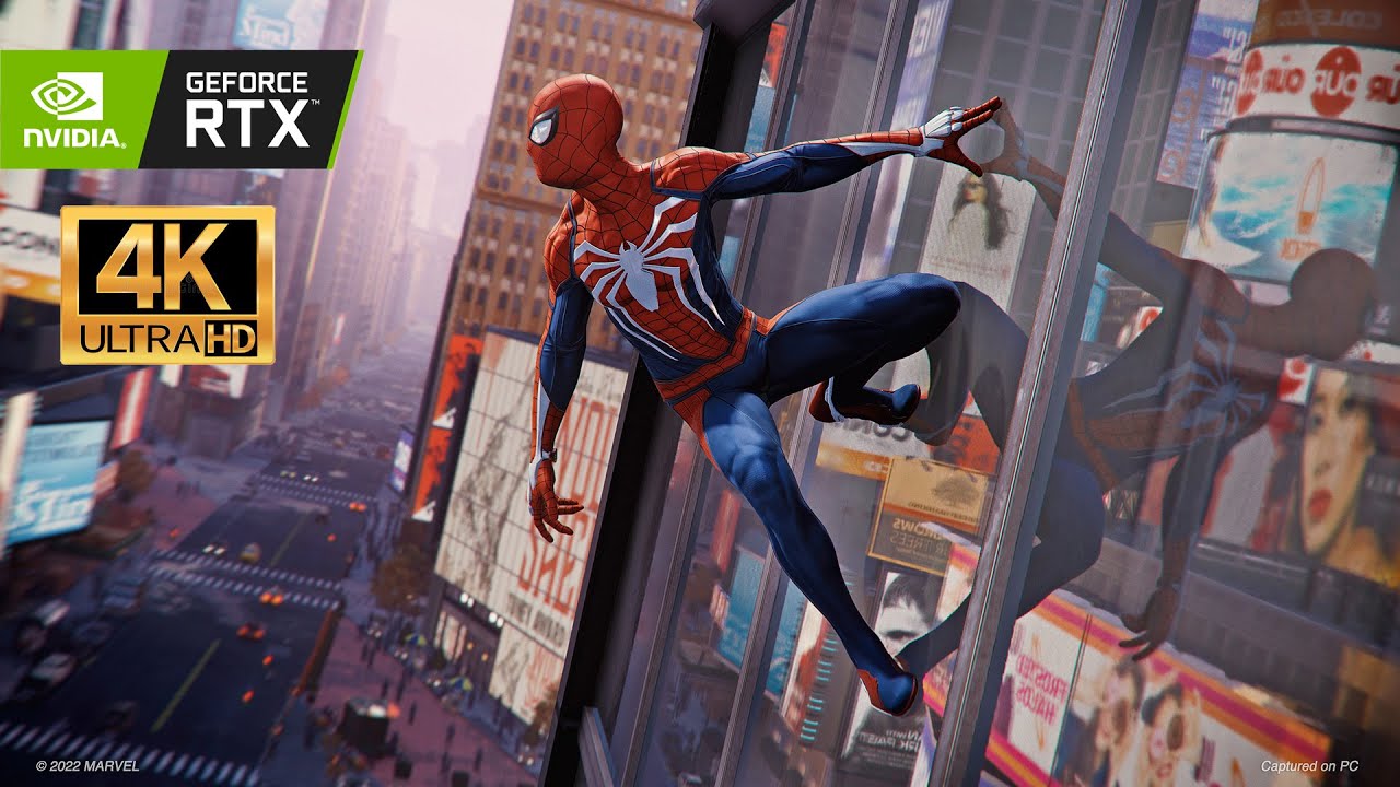 Spider-man Remastered PC Gameplay in 4K with Raytracing Enabled - siliconartGAMING