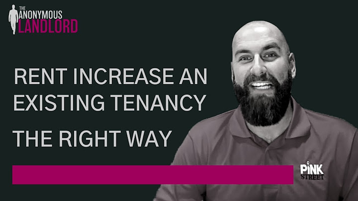 Rent Increase an Existing Tenancy The RIGHT Way #propertyinvesting #tomsoane