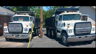 1993 & 1989 Ford L8000 Tri Dump Trucks  For Sale (Zillamates LLC)