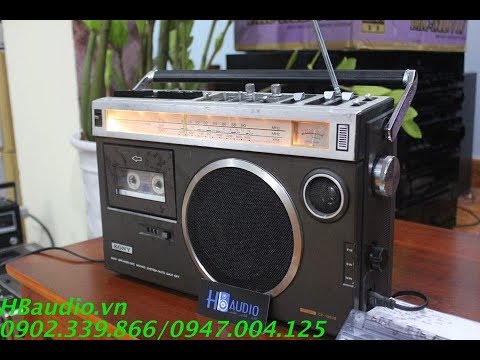 Caset Radio Sony Cf 1980ii Youtube