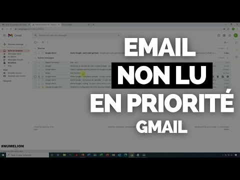 Vidéo: Comment trouver les messages non lus dans ma boîte de réception Gmail ?