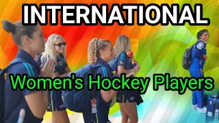 FIH Pro Hockey League 2023-2024  | Women's Team Arrived Rourkela Birsa Munda Hockey Stadium
