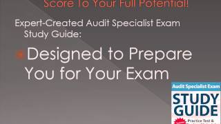 Audit Specialist Exam Study Guide