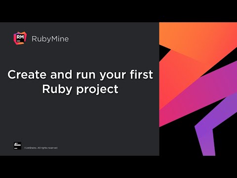 Video: Hur skapar jag ett projekt i Ruby?