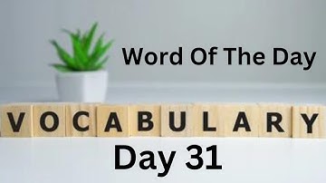 Vocabulary| Learn English| Latest| New Video