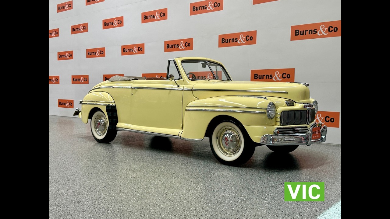 1946 Ford Mercury V8 Flathead Manual Convertible – Burns & Co
