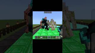 warden v/s golem.who will win. minecraft # short # minecraft #minecraft #gaming