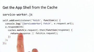 Handling the Fetch Event