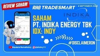 SAHAM INDIKA ENERGY - IDX:INDY