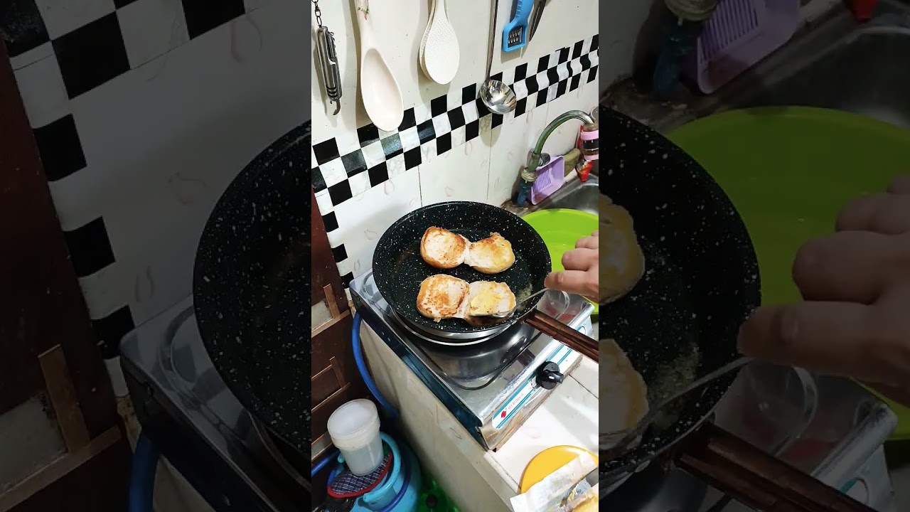 Toasted bread for Breakfast 😘 