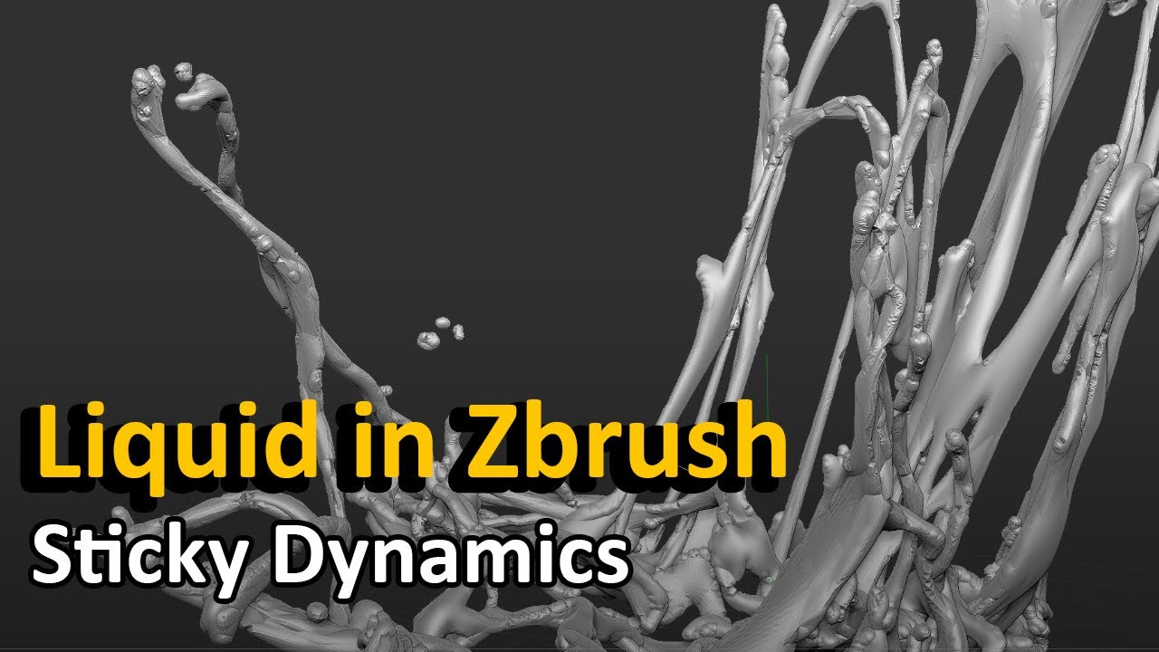 water ripple in zbrush