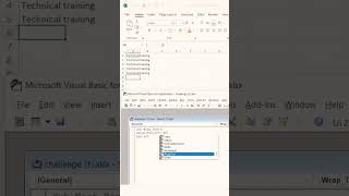 VBA code to Wrap Text In MS Excel #shorts #viralshorts