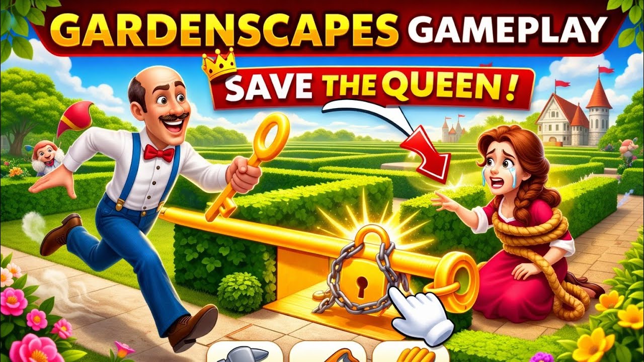 GARDENSCAPES GAMEPLAY / PART 1 #gardenscapes #gameplay #viralgameplay #part1 
