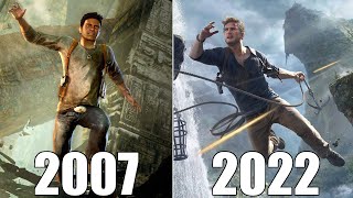 Evolution of Uncharted Games [2007-2022]