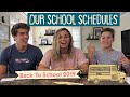 We Got Our Class Schedules | High School and Middle School