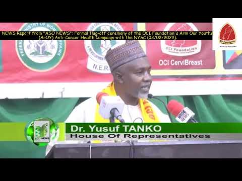 ASO NEWS TV Report: Flag-off of the OCI Foundation's ArOY Health Campaign with the NYSC (03/02/2022)