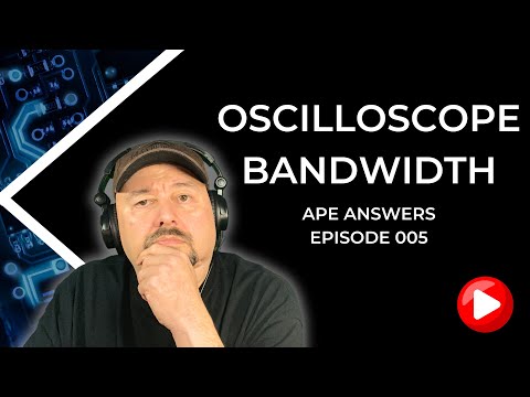Oscilloscope Bandwidth For Audio