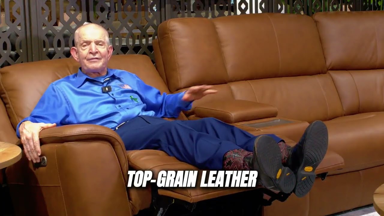 Back Pain from Your Sofa? Try the Big Spring Power Reclining Sectional!