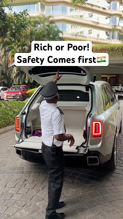Security Checking ₹15CR Rolls-Royce Cullinan Series 2!😮⚜️ #rollsroyce #luxurcars #luxulifestyle ry