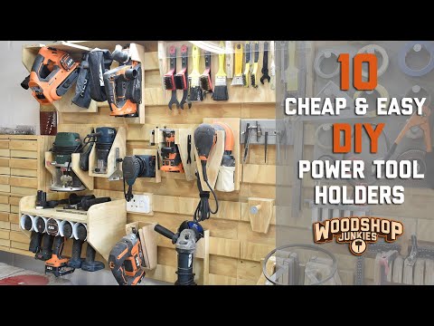 Power Tool Storage On A Budget – Cheap And Easy DIY