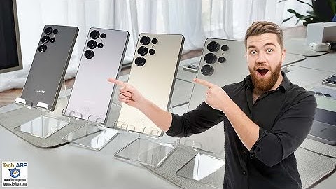 Samsung Galaxy S25 Ultra Hands-On Preview In All 4 Colour Options!