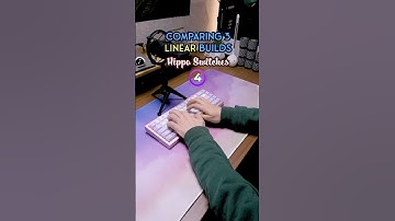 Comparing 3 keyboard switches 🌙 #customkeyboards #mechanicalkeyboard