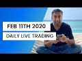 LIVE Forex Trading - Feb 11 and 12, 2020