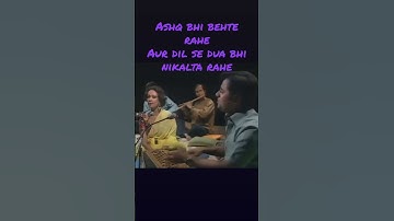 Thumbnail of Jagjit Singh with Chitra … So precious …Sirf Shabnam hi Shan-e-gulistan nahin #jagjitsingh