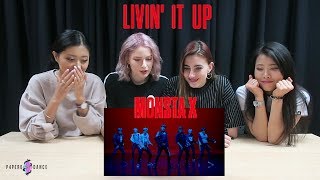 [MV REACTION] LIVIN' IT UP - MONSTA X (Japanese Single) | P4pero Dance