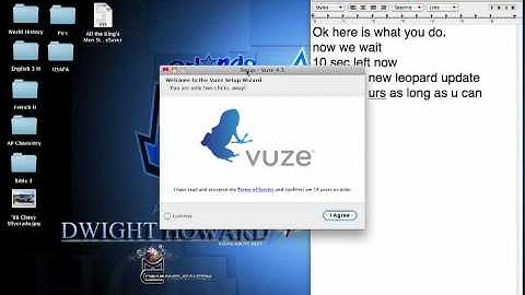 How To Download and Install VUZE on a Mac.
