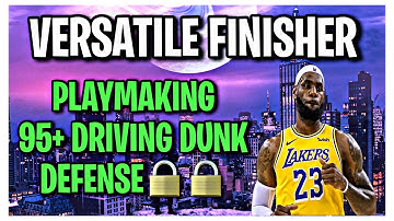 BEST LEBRON JAMES BUILD 2K22 CURRENT GEN (BEST FINISHER BUILD 2K22 CURRENT GEN)