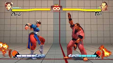 SF4 - Chun Li technical combo.avi