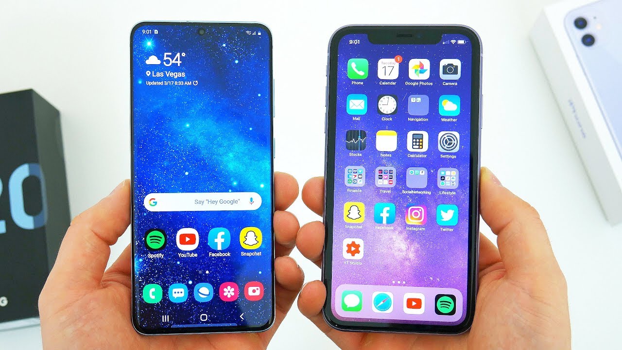 Samsung 20 Fe Vs Iphone 11