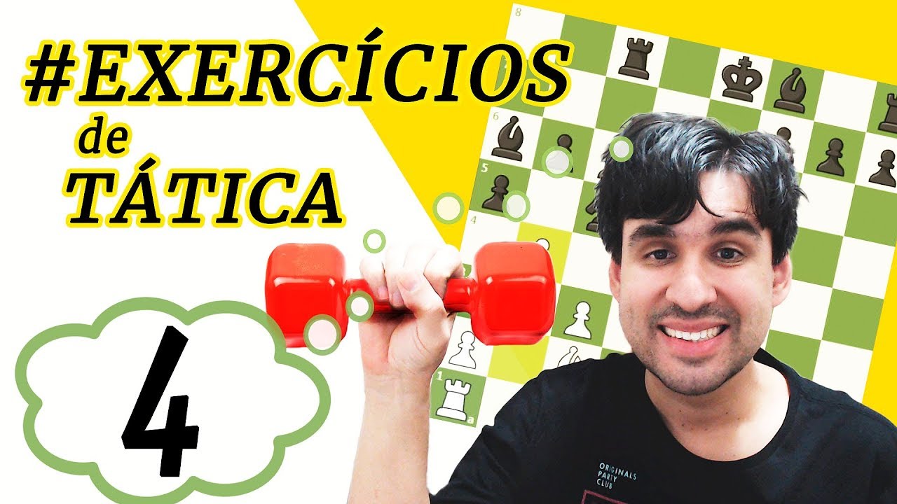 Xadrez táticas  2 #Aprendendo tática no xadrez - Chess Tempo 