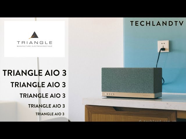 Бездротова акустична система Triangle AIO 3 Lime Green