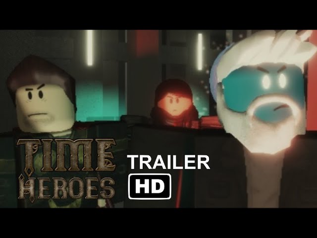 TIME HEROES [2021] Official Theatrical Trailer (Roblox Superhero Film), Silent Version