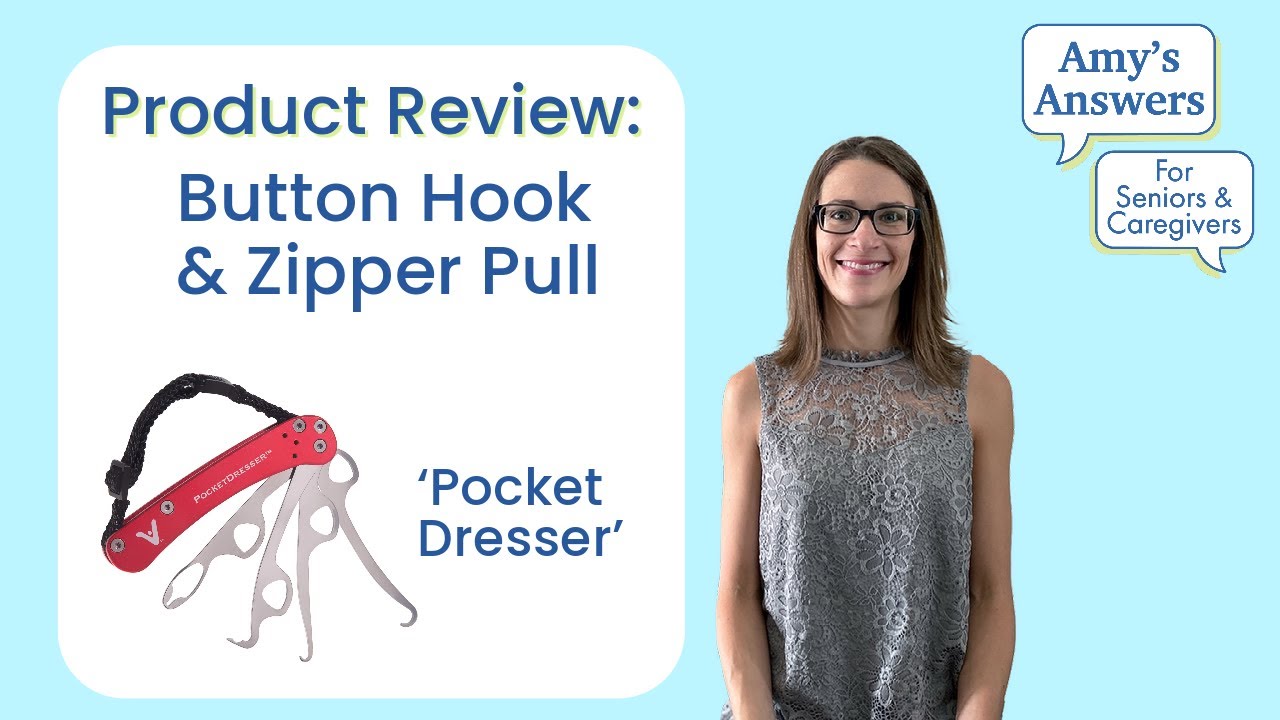 Button/zip Senior-Friendly Button & Zipper Helper for Older Adults - YouTube