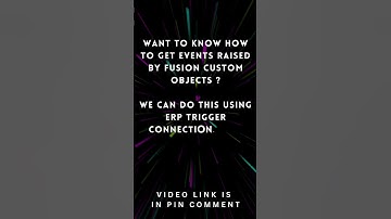 Subscribe to Oracle Fusion Custom Object Events Using Oracle Integration (OIC 3) | Fusion Events OIC