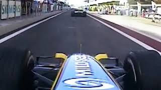 Fernando Alonso vs Michael Shumacher GP Bahrein 2006