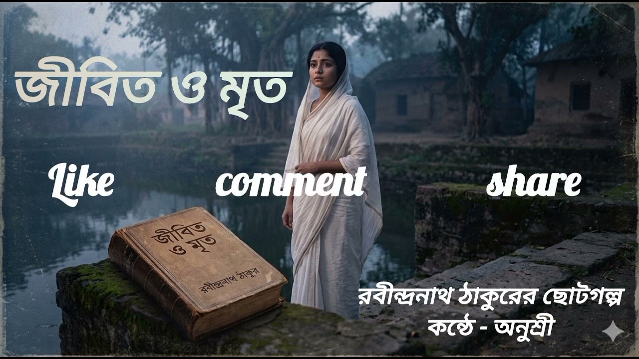 গল্পগুচ্ছ -27। Boundaries between life and deaths| জীবিত ও মৃত। Jibito o mrito। রবীন্দ্রনাথ ঠাকুর। 