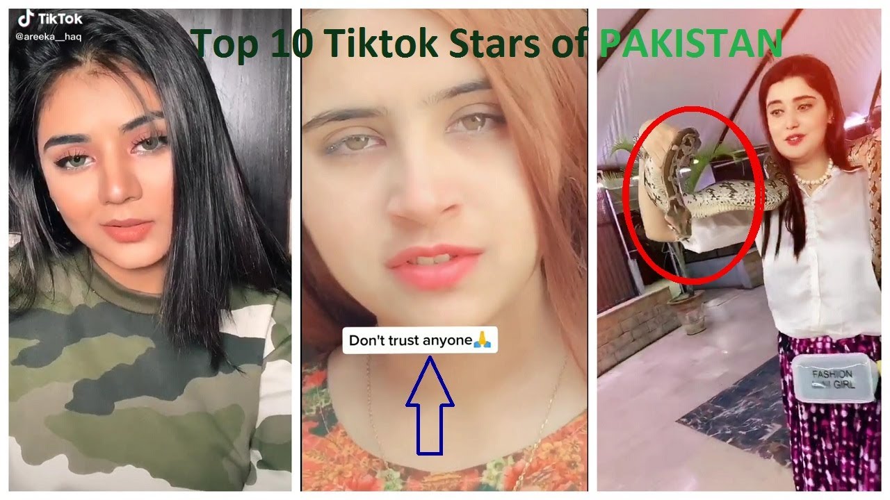 Top 10 tiktok stars of Pakistan /Famous TioTokers/Pakistani TikTokers ...