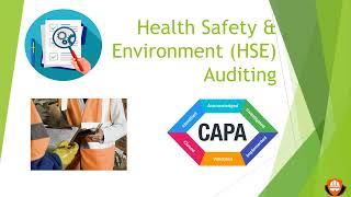 HSE Auditing Training