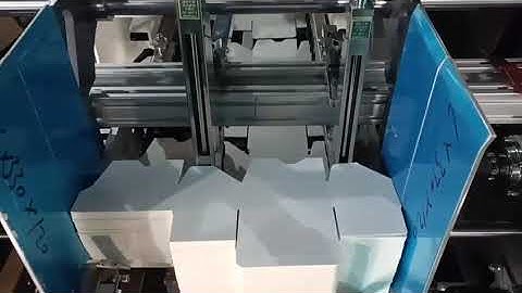 Folder gluer machine works on lower height lock bottom boxes
