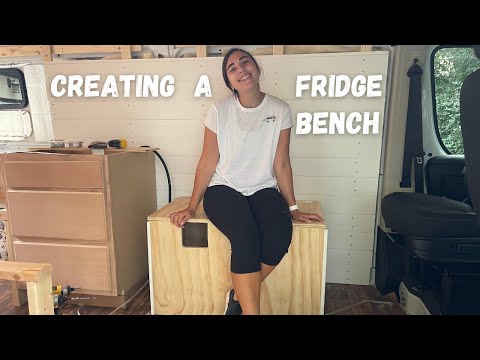 Van Build Episode 11: Creating  Dometic Fridge Bench
