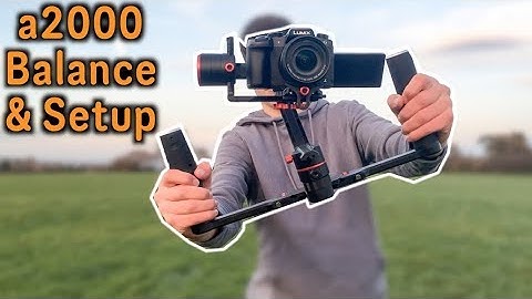 Feiyu-Tech a2000 Setup & Balance Tutorial